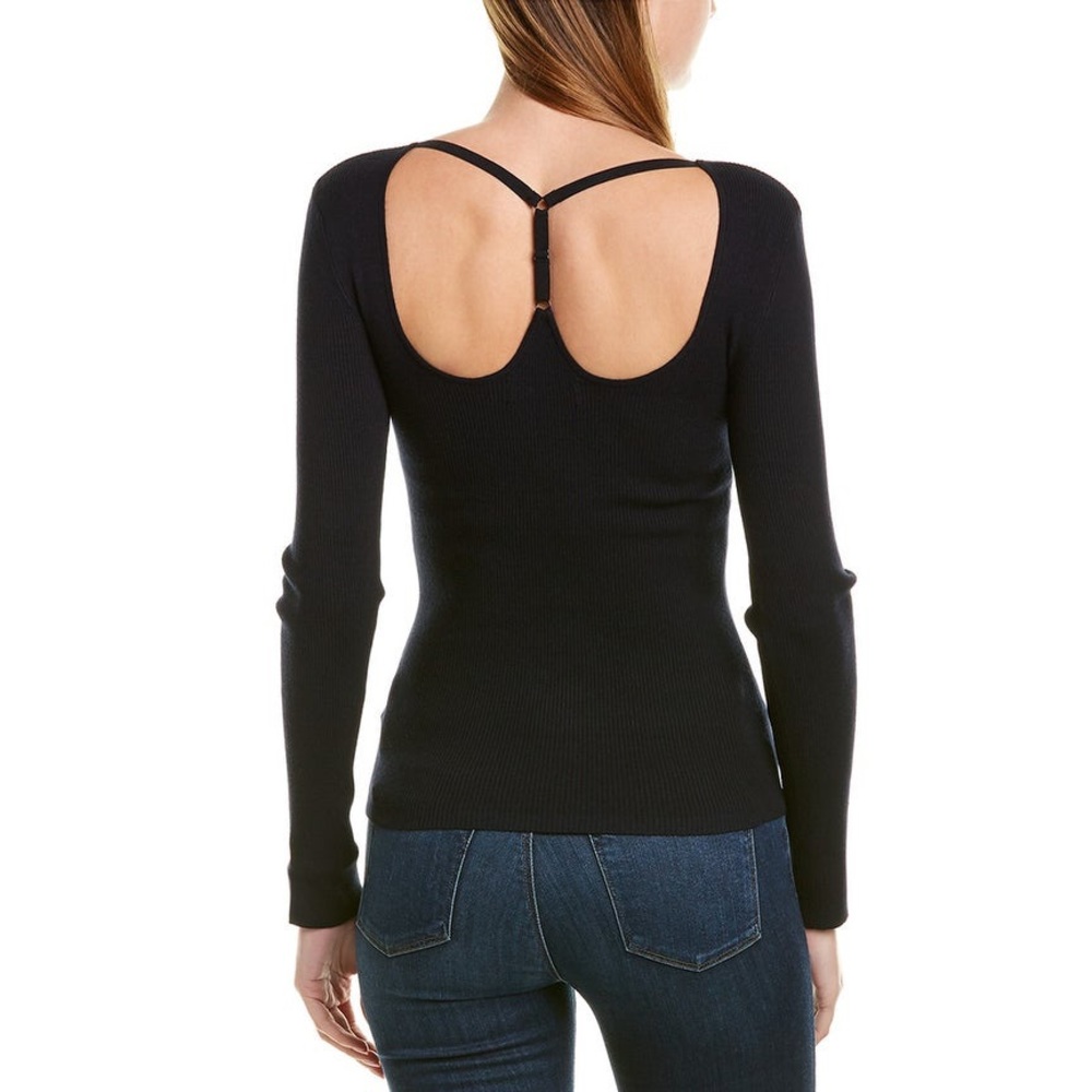 Bailey 44 Black Soiree Racerback Sweater